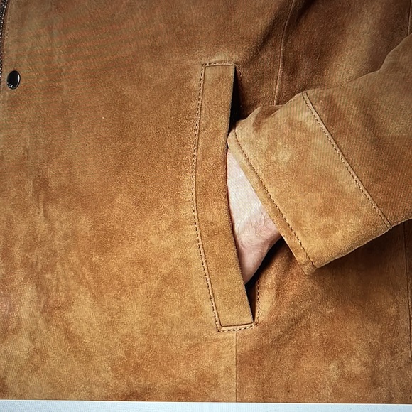 John Varvatos Shillong light suede jacket - Picture 6 of 12
